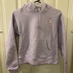 Champion Reverse Weave Lavender Hoodie